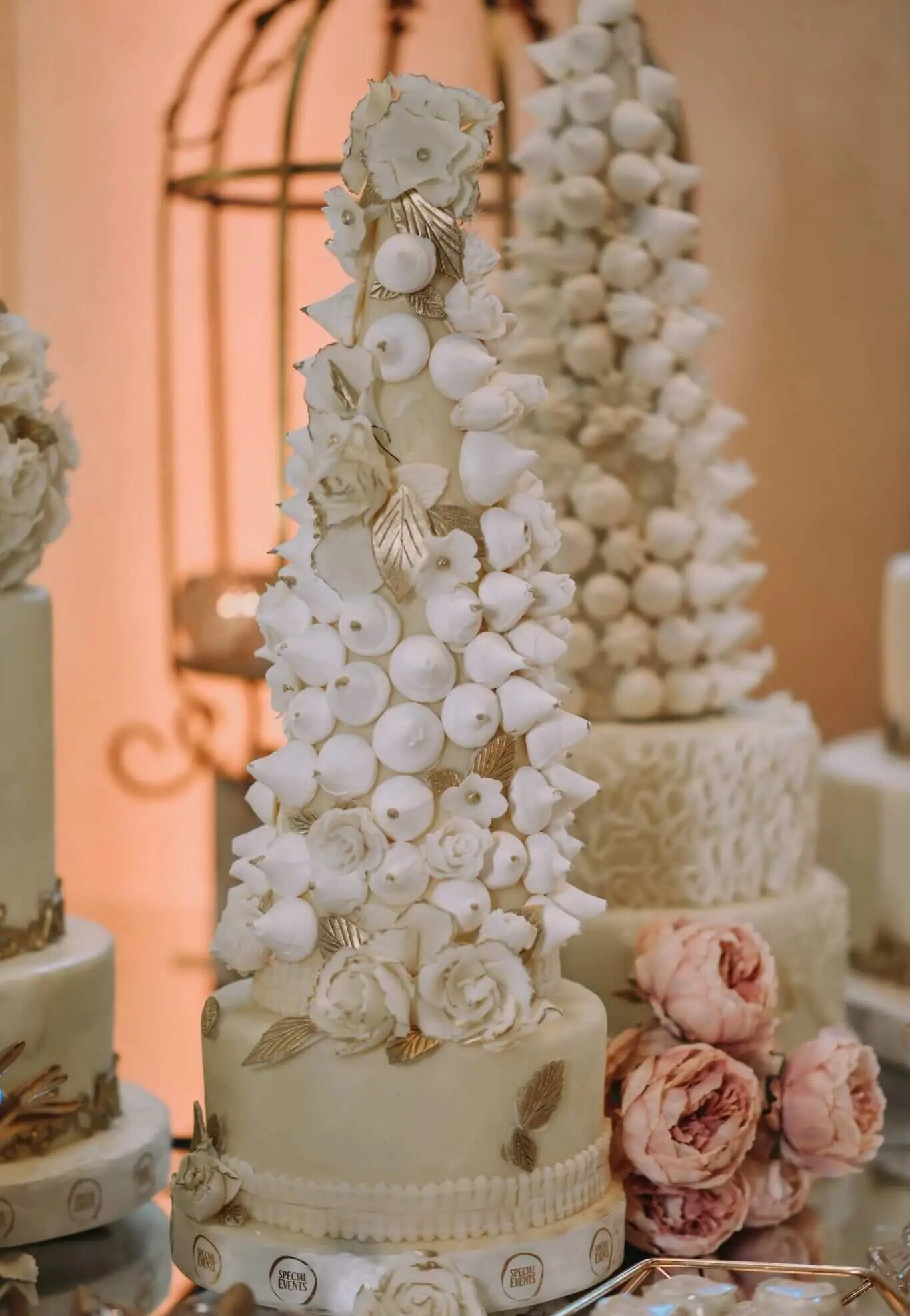 coconut wedding cake